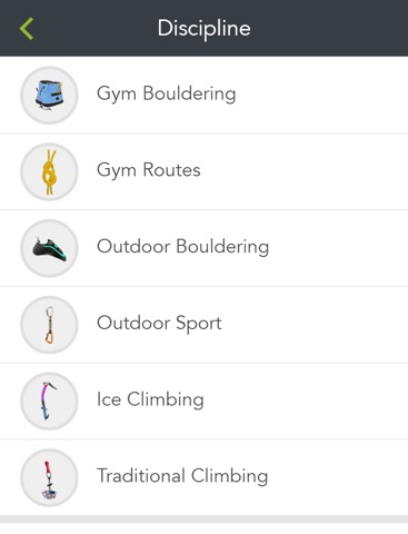 MyClimb screenshot 2