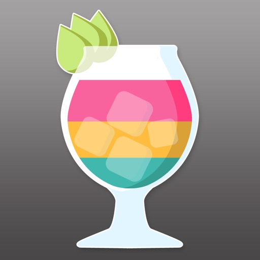 Bar Tender Cocktails / Mixologist Guide Stickers icon