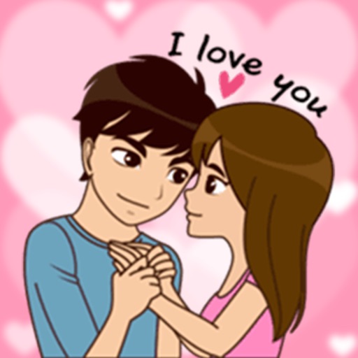 I Love You • Romantic Stickers for iMessage icon