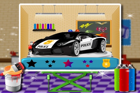 Build a Police Car – Vehicle maker game screenshot 4