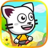 Funny Cat Runner - Happy Cute Kittens Running Meow