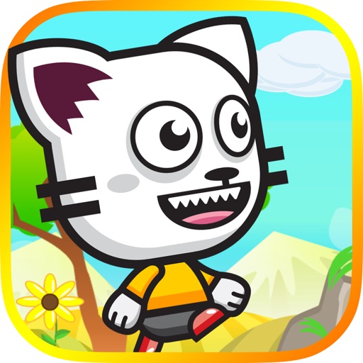 Funny Cat Runner - Happy Cute Kittens Running Meow Icon