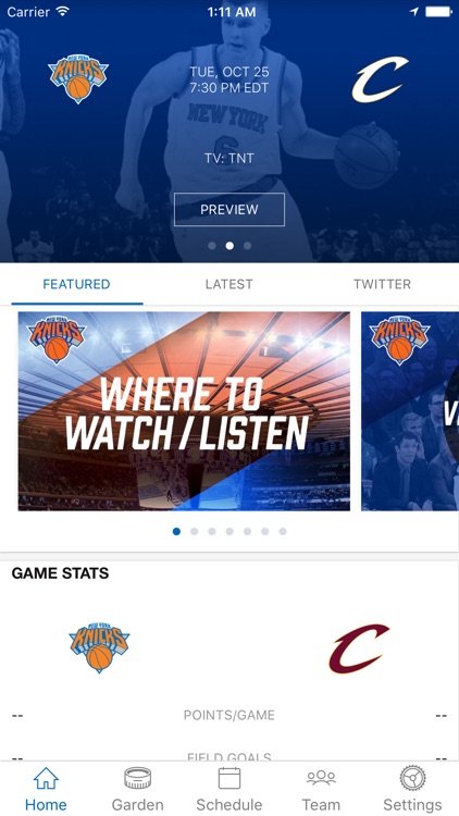 New York Knicks Official App