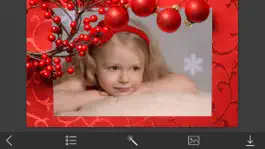 Game screenshot Xmas Picture Frame & Instant Photo frame Maker apk