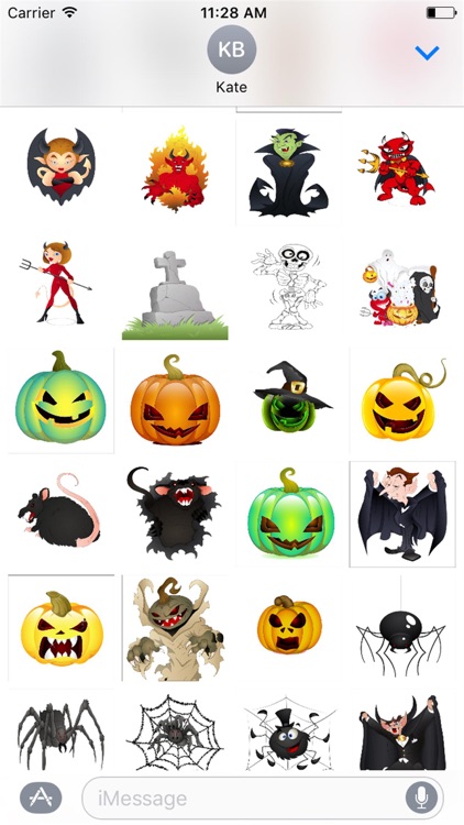 Halloween Stickers Spooky Edition