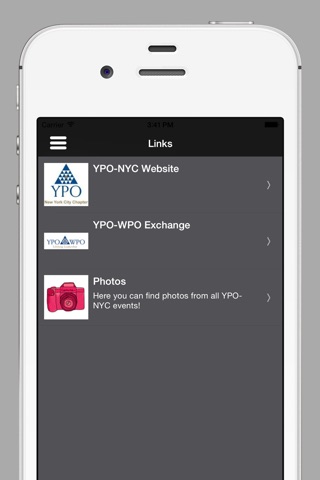 YPO-NYC Chapter screenshot 2