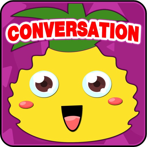 Learning English vocabulary and conversation Icon