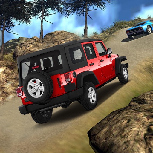 Off-Road Mountain Car : 3D Simulation Game Mania Icon