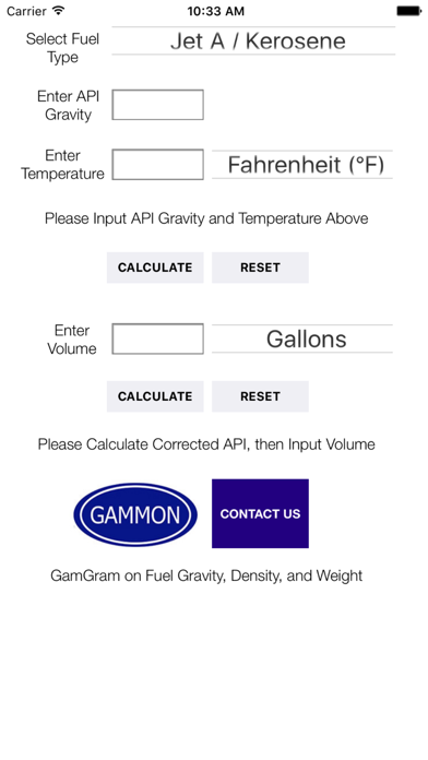 Gammon API Gravity Calculatorのおすすめ画像1