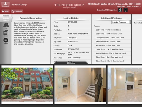 The Porter Group Real Estate for iPad screenshot 4