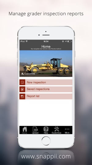 Grader Inspection App