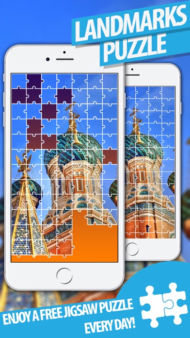 How to cancel & delete Landmarks Jigsaw Puzzles –  Best Free Fun.ny Game from iphone & ipad 2
