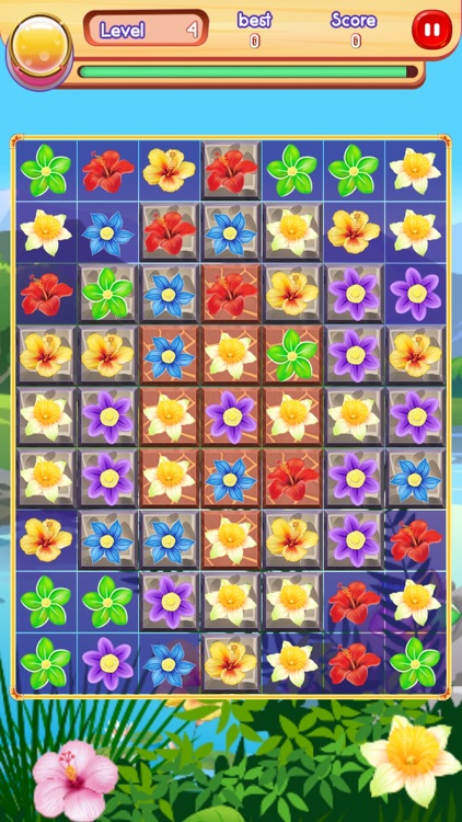 Flower Match: Blossom pop mania matching puzzle screenshot-3