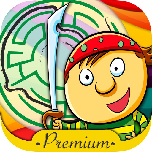 Mazes for kids – Puzzle game to find the exit Pro icon