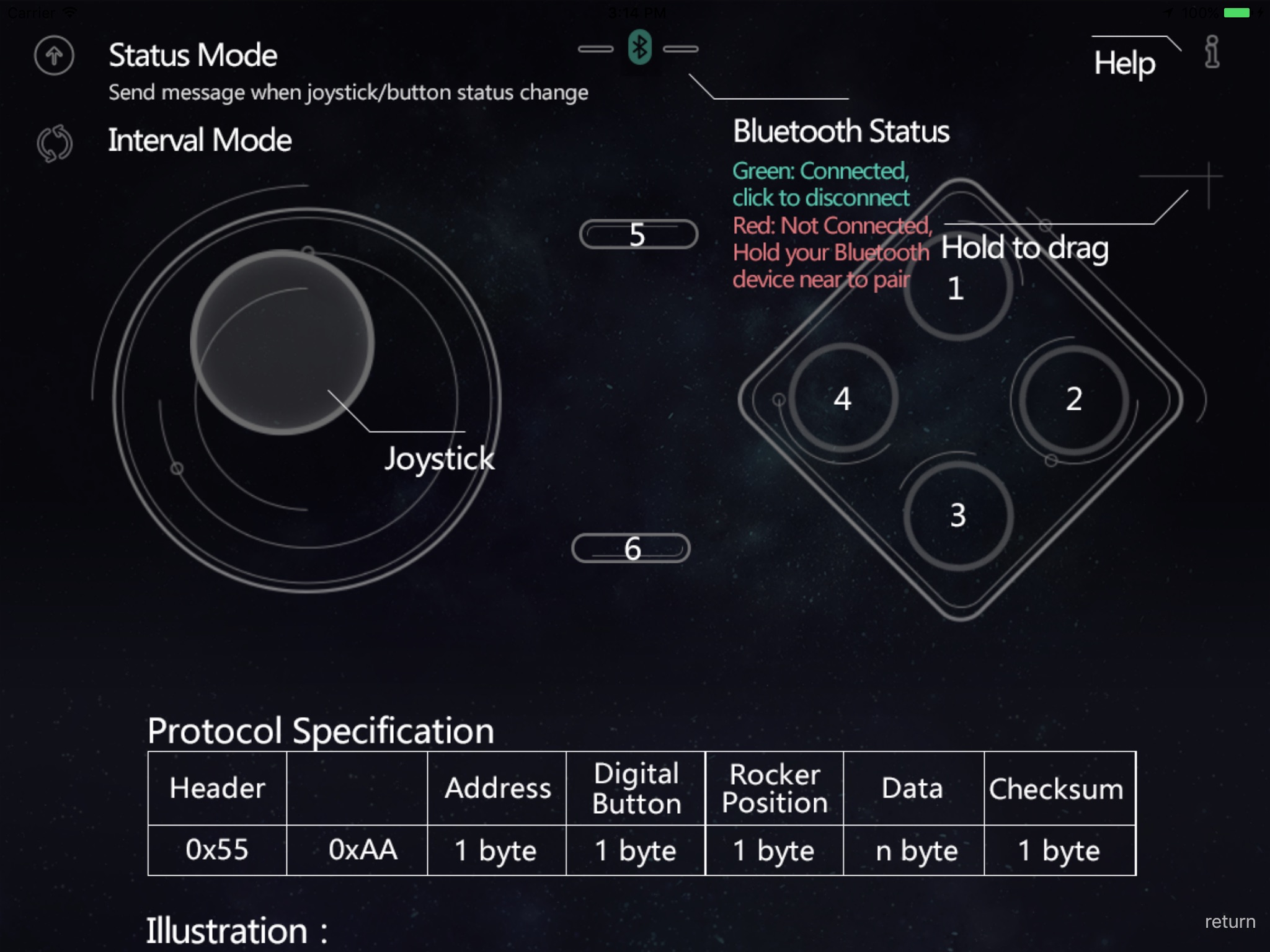 GoBLE - Bluetooth 4.0 Controller screenshot 2