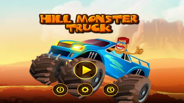 Hill Monster Truck:Stunt Racing