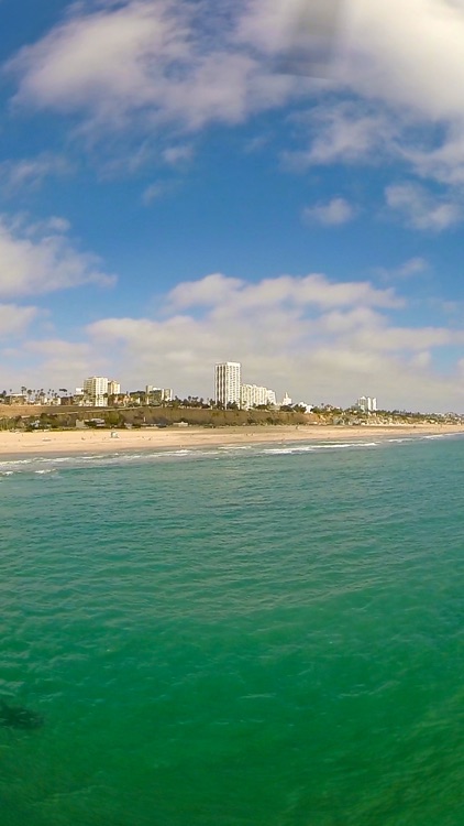 VR Santa Monica Helicopter Virtual Reality 360