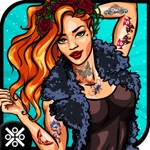 Santa Tattoo Designer Girl - Design  Artist Game