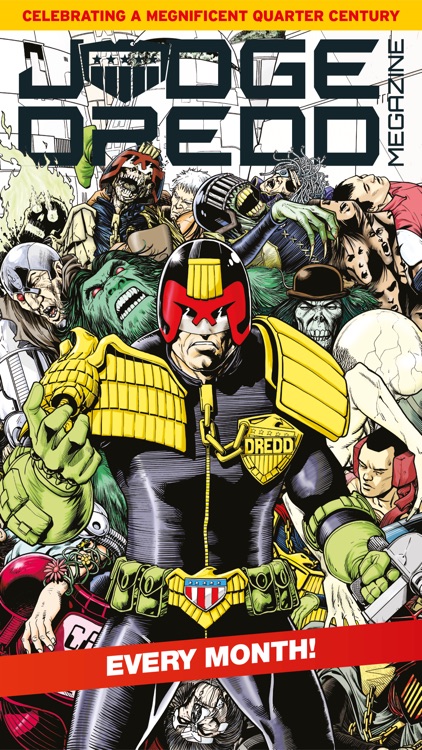2000 AD Featuring Judge Dredd
