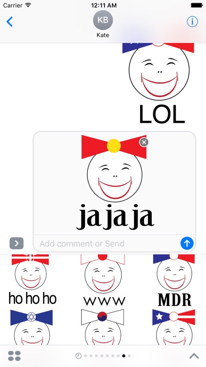 LOL - laughing out loud around the world stickers