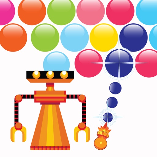 Robot POP! Bubble Shooter for Kids icon