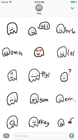 Jelly sticker pack - speech stickers for iMessage(圖2)-速報App