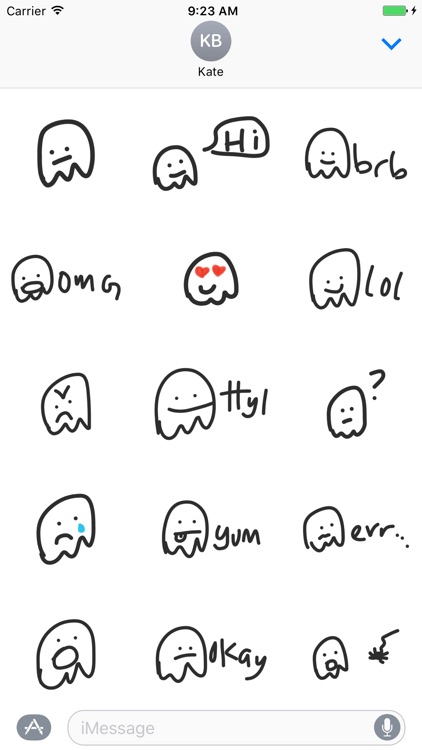 Jelly sticker pack - speech stickers for iMessage