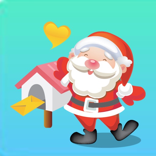 Stickers Merry Christmas Santa Claus icon