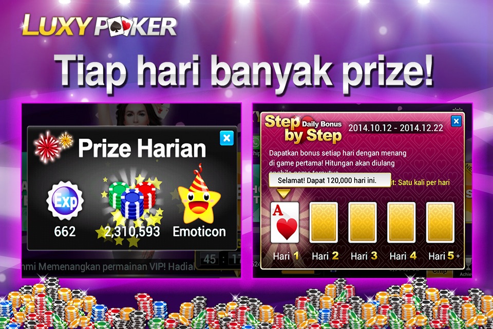 Luxy Poker-Online texas Holdem screenshot 2