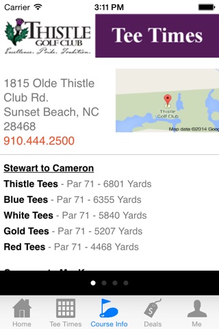 Thistle Golf Club Tee Times screenshot 3