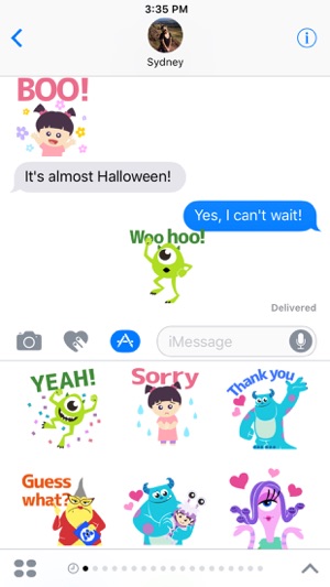 Disney Stickers: Monsters Inc.(圖2)-速報App