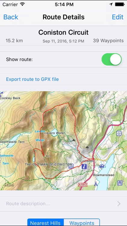 Lake District Maps Offline