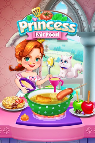 Princess Fair Food Maker - Crazy Kitchen Cooking Game screenshot 4