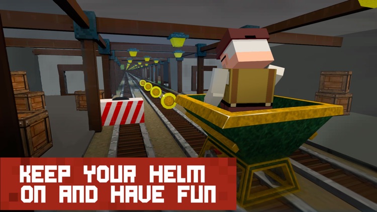 Block Mine Cart Racing Adventures 3D Full