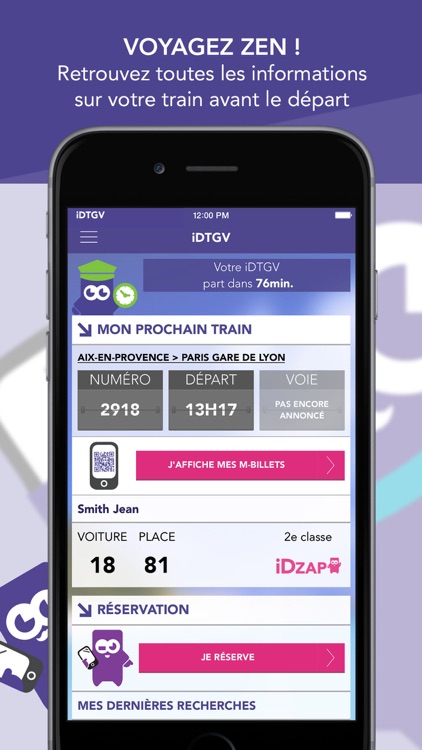 iDTGV : Billets de train au meilleur prix screenshot-3