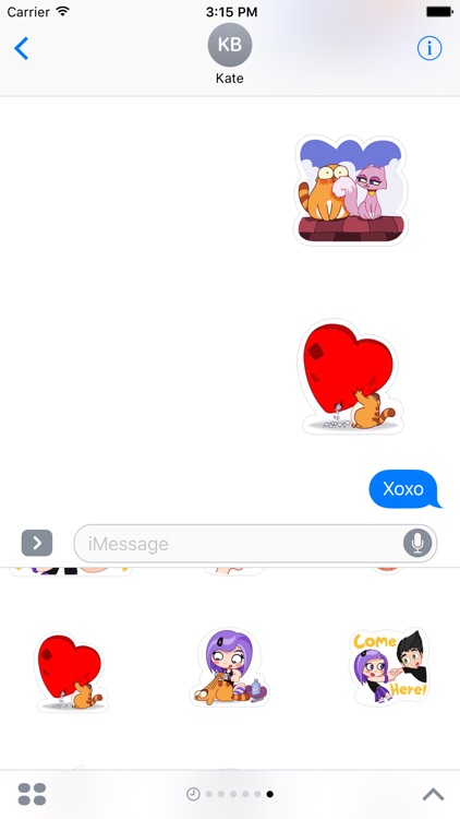 Hanging Out Stickers For iMessage screenshot-3