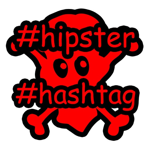 Hipster Hashtag - 111 Expressive Stickers
