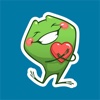 Cartoon Frog - Stickers for iMessage