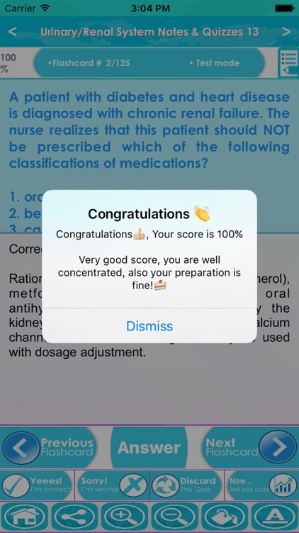 Urinary/Renal System Exam Review & Test Bank App : 2750 Concepts, flashcards, Practice Quizzes & Study Notes screenshot-3