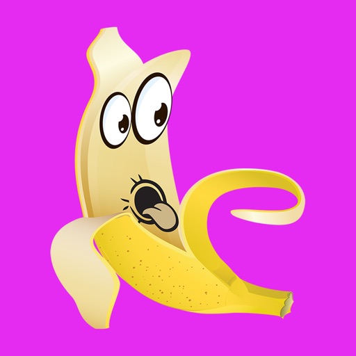 Banana Stickers - Smiley & Emoji Compilation icon