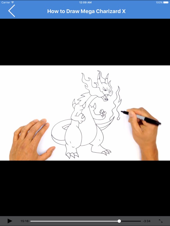 How to Draw Characters for Pokemon - iPad Version