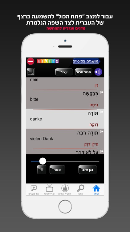 צ'כית השיחון כולל קריינות ושמע מבית פרולוג screenshot-3