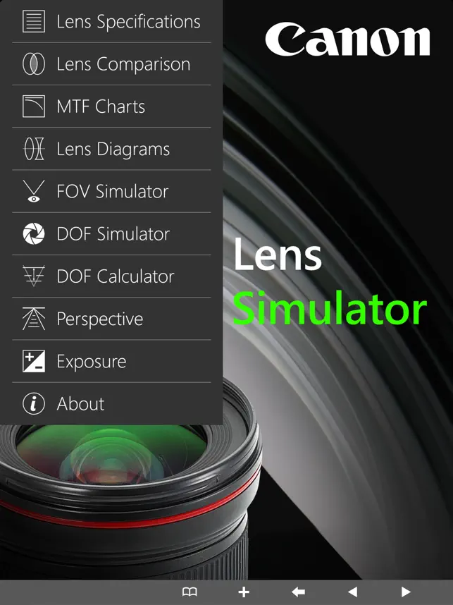 Screenshot 1 EF Lens Simulator iphone