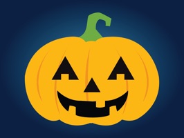 Pumpkin Halloween Emoji Sticker #1