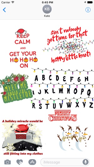 Christmas Cards designs stickers & quotes messages(圖3)-速報App