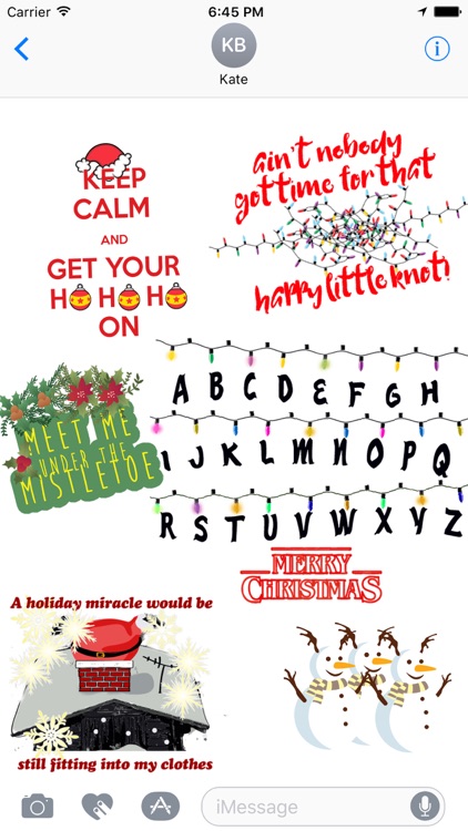 Christmas Cards designs stickers & quotes messages