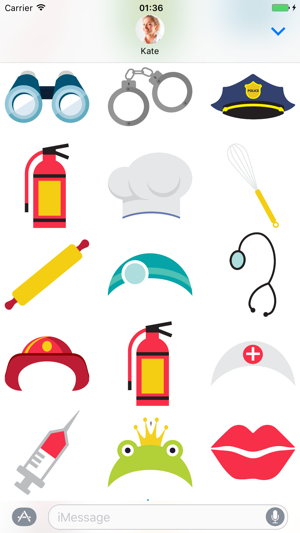 Costume Accessories - Stickers for iMessage(圖4)-速報App