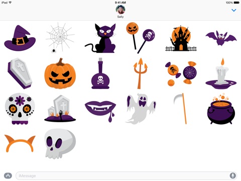 Halloween iMessage Stickers screenshot 3