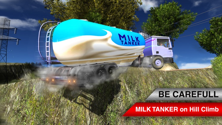 Off-Road Dairy Milk Tanker Transport Driver