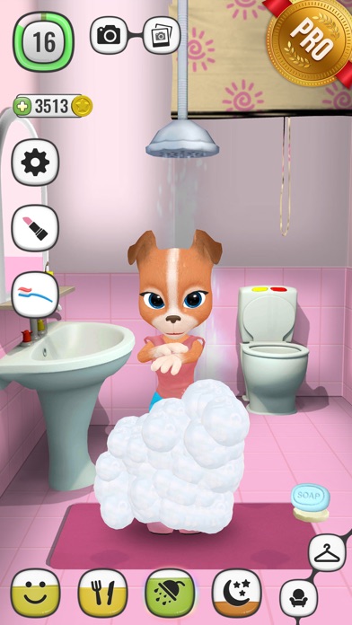 How to cancel & delete ! My Talking Lady Dog PRO - Virtual Pet from iphone & ipad 1